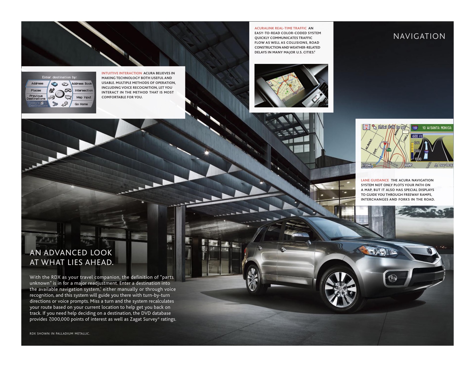 2011 Acura RDX Brochure Page 15